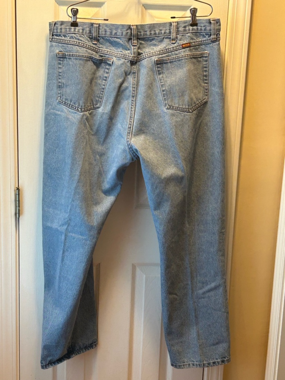 RUSTLER Blue Jeans 42” x 30” - Picture 2 of 8